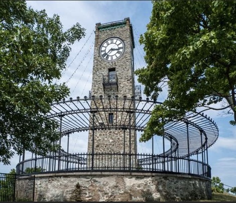 Cogswell Tower in Jenks Park